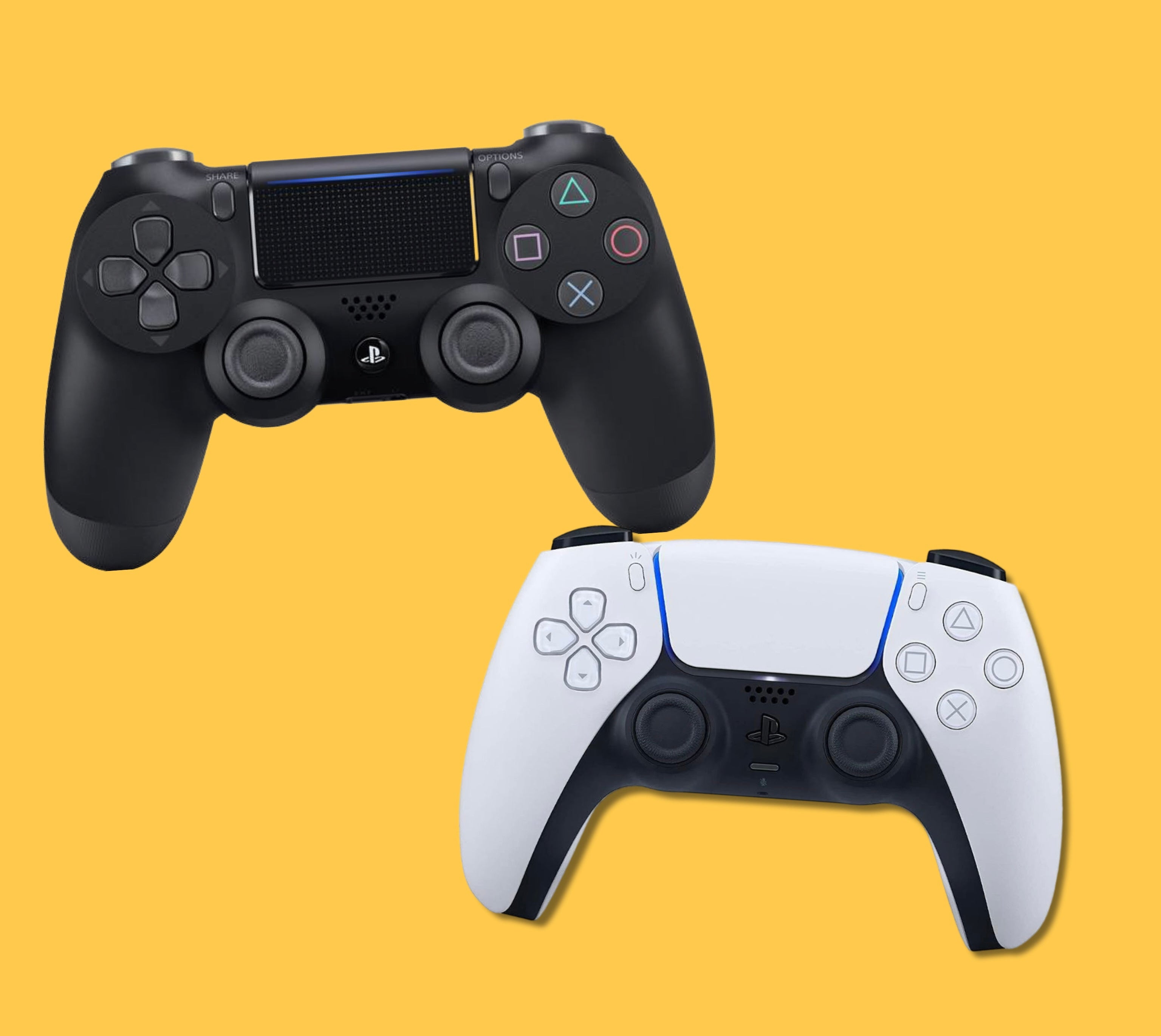 5 Sony popular ps4 controllers for parts or repairs